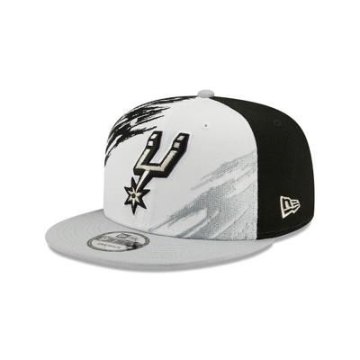 San Antonio Spurs Gorra | New Era NBA Splatter 9fifty Snapback Cap Mexico - Negros